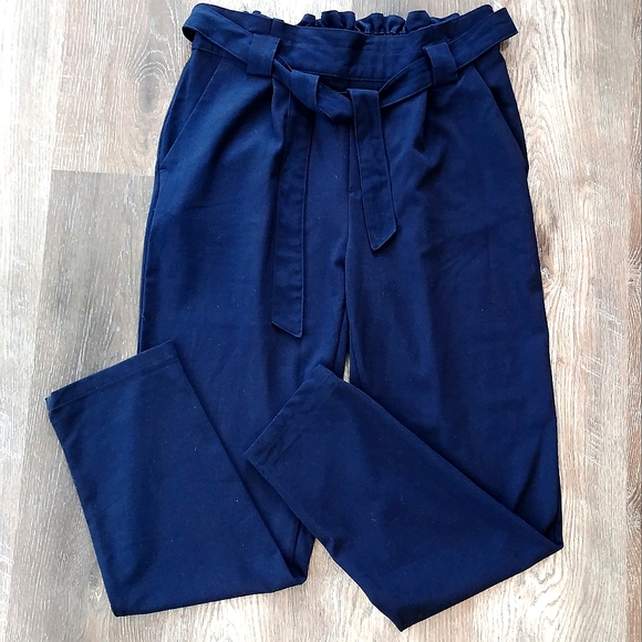 Jacqueline de Yong Women's SZ Medium Pants. Stretch Waistband Wide Leg Slacks. - Picture 1 of 9